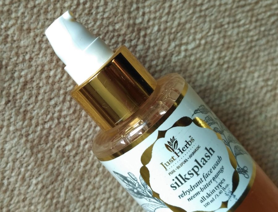 Just Herbs Silksplash Rehydrant Face Wash Review