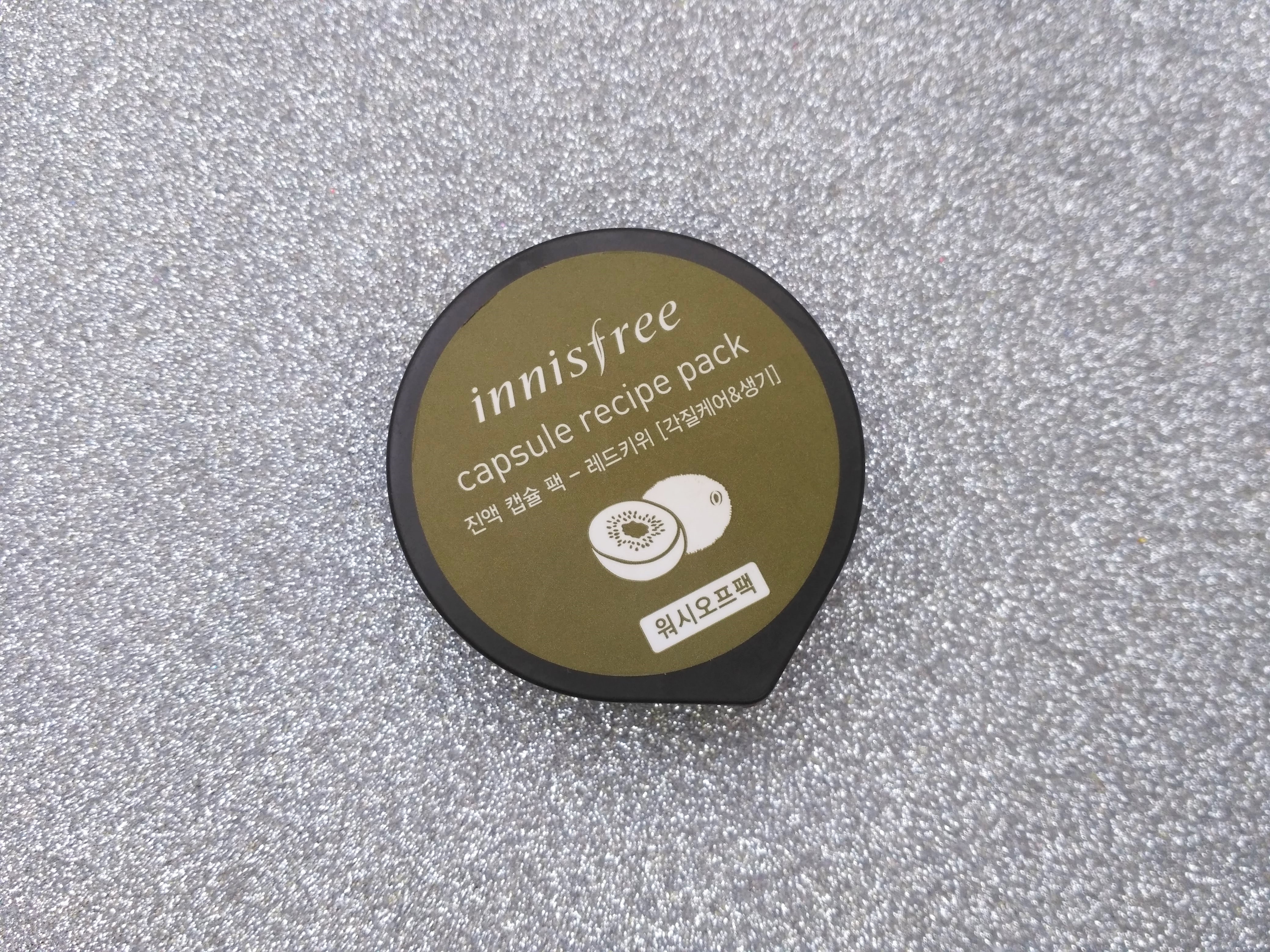 Innisfree Red Kiwi Capsule Recipe Pack Review