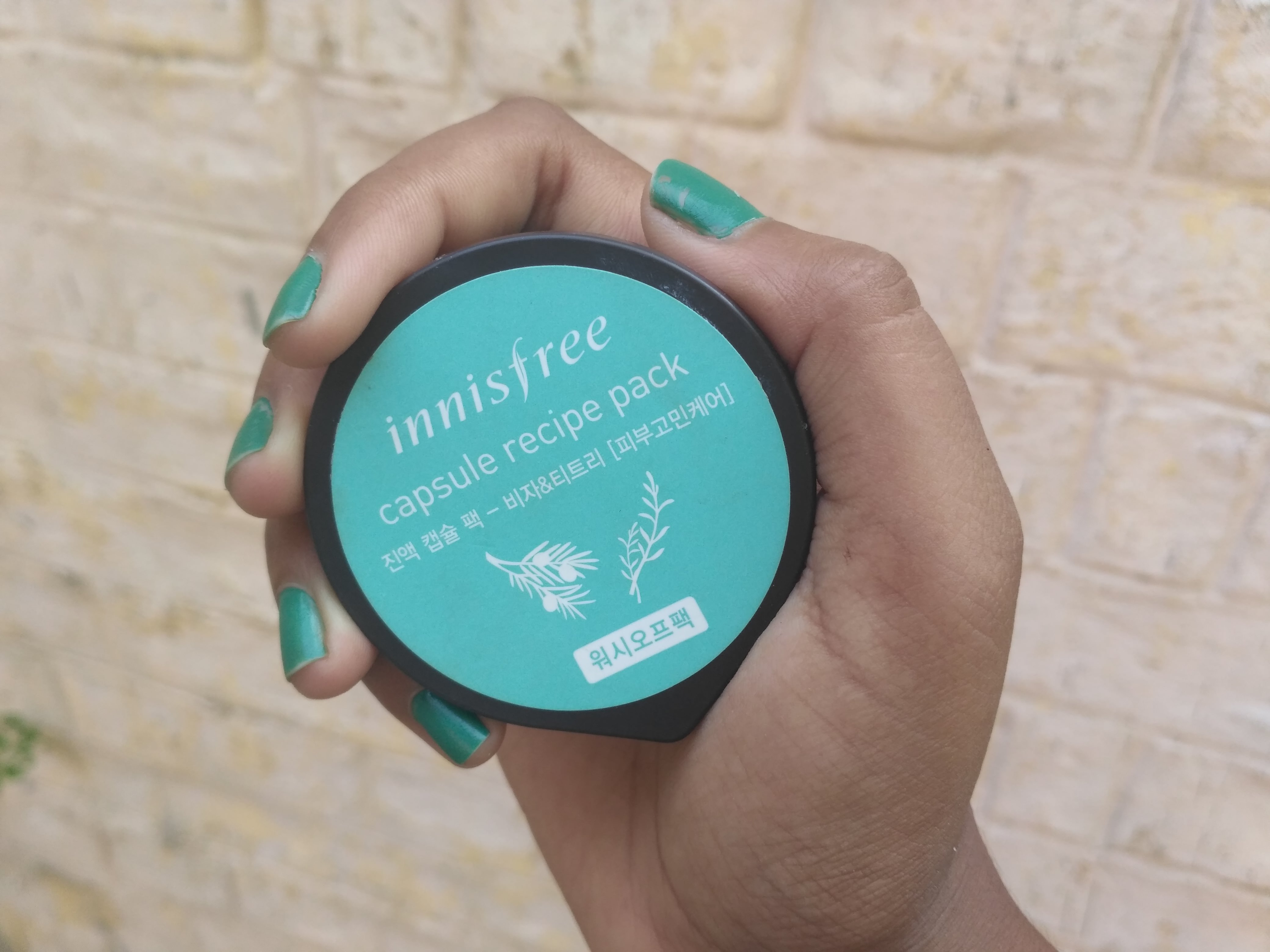 Innisfree Bija Tea Tree Capsule Recipe Pack Review