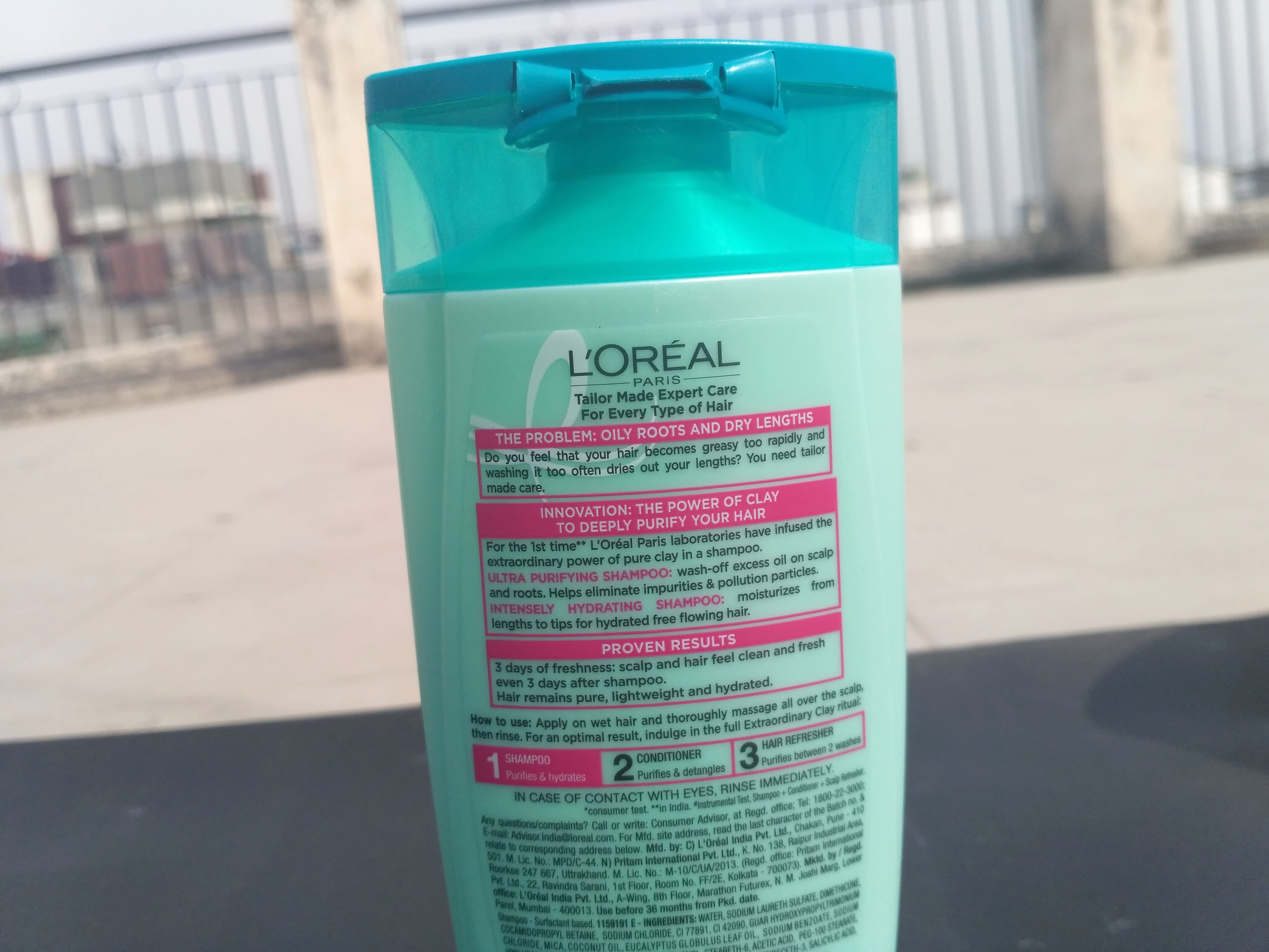 L'Oreal Paris Extraordinary Clay Purifying & Hydrating Shampoo Review