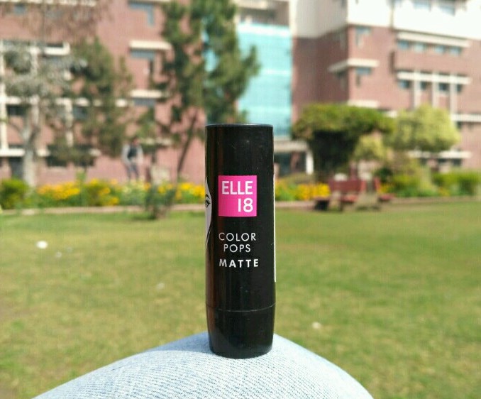 Elle 18 Color Pops Matte Lipstick Belgian Brown Review