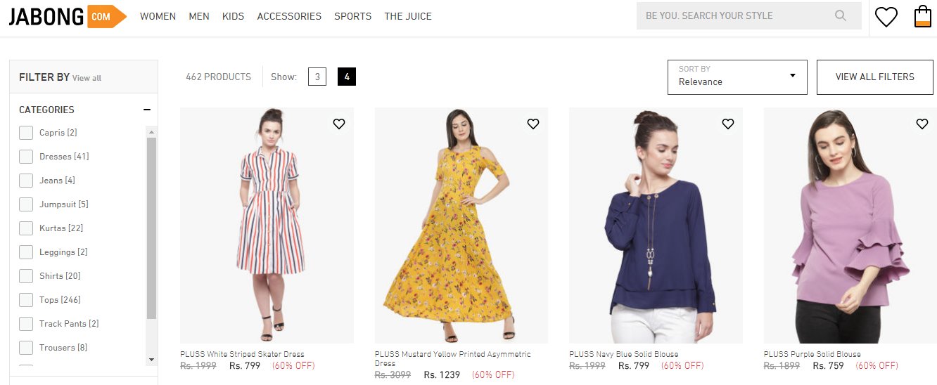 Online Stores in India for Plus Size Beauties