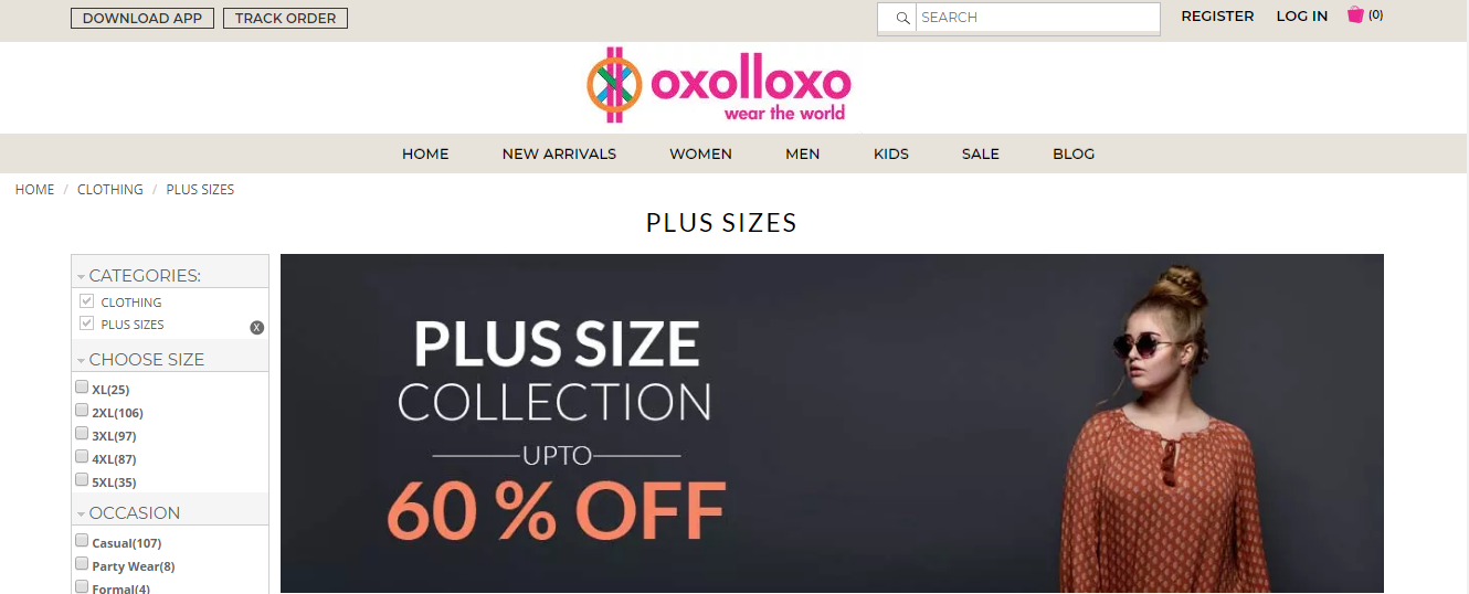 Online Stores in India for Plus Size Beauties