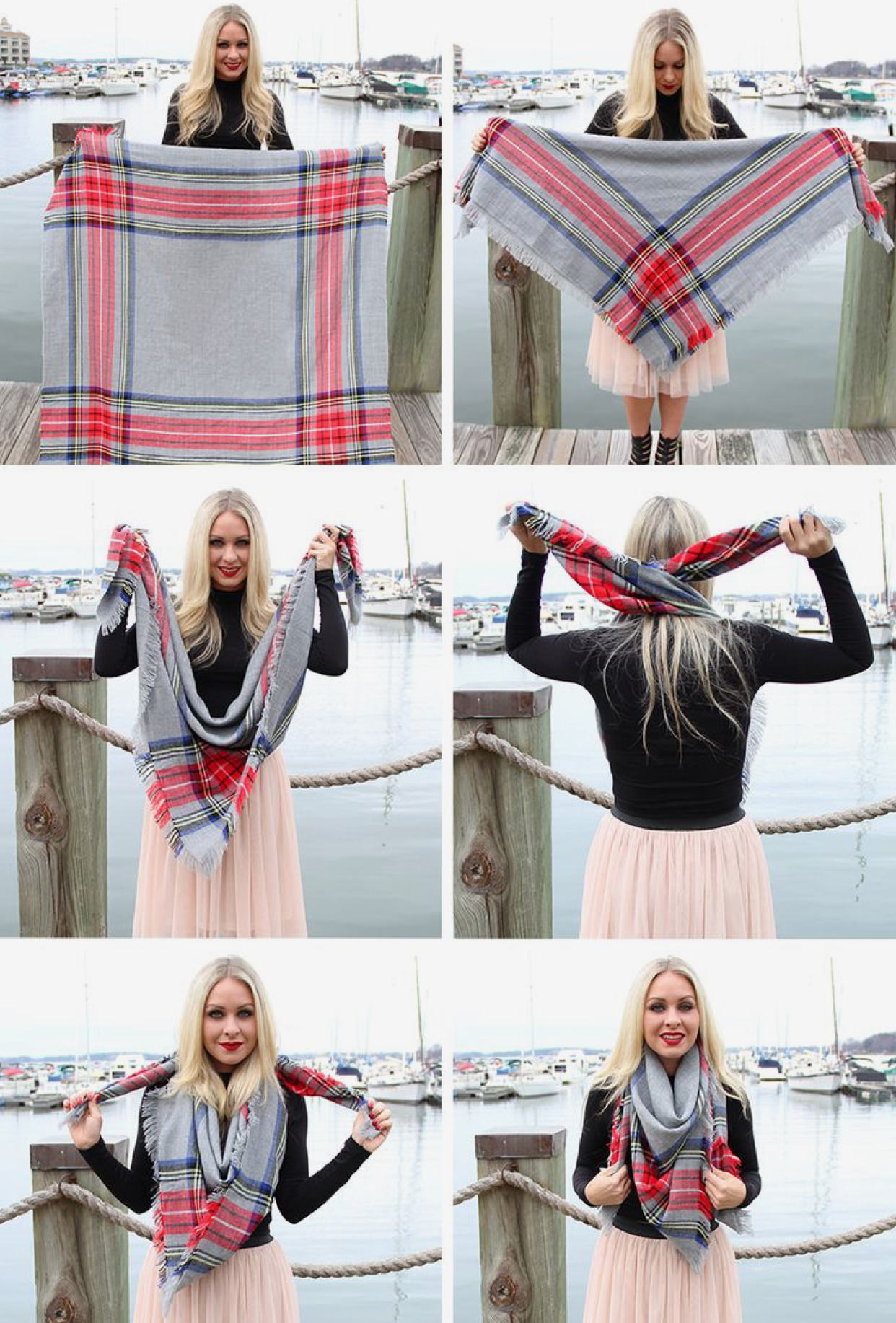 Ways To Wear a Shawl