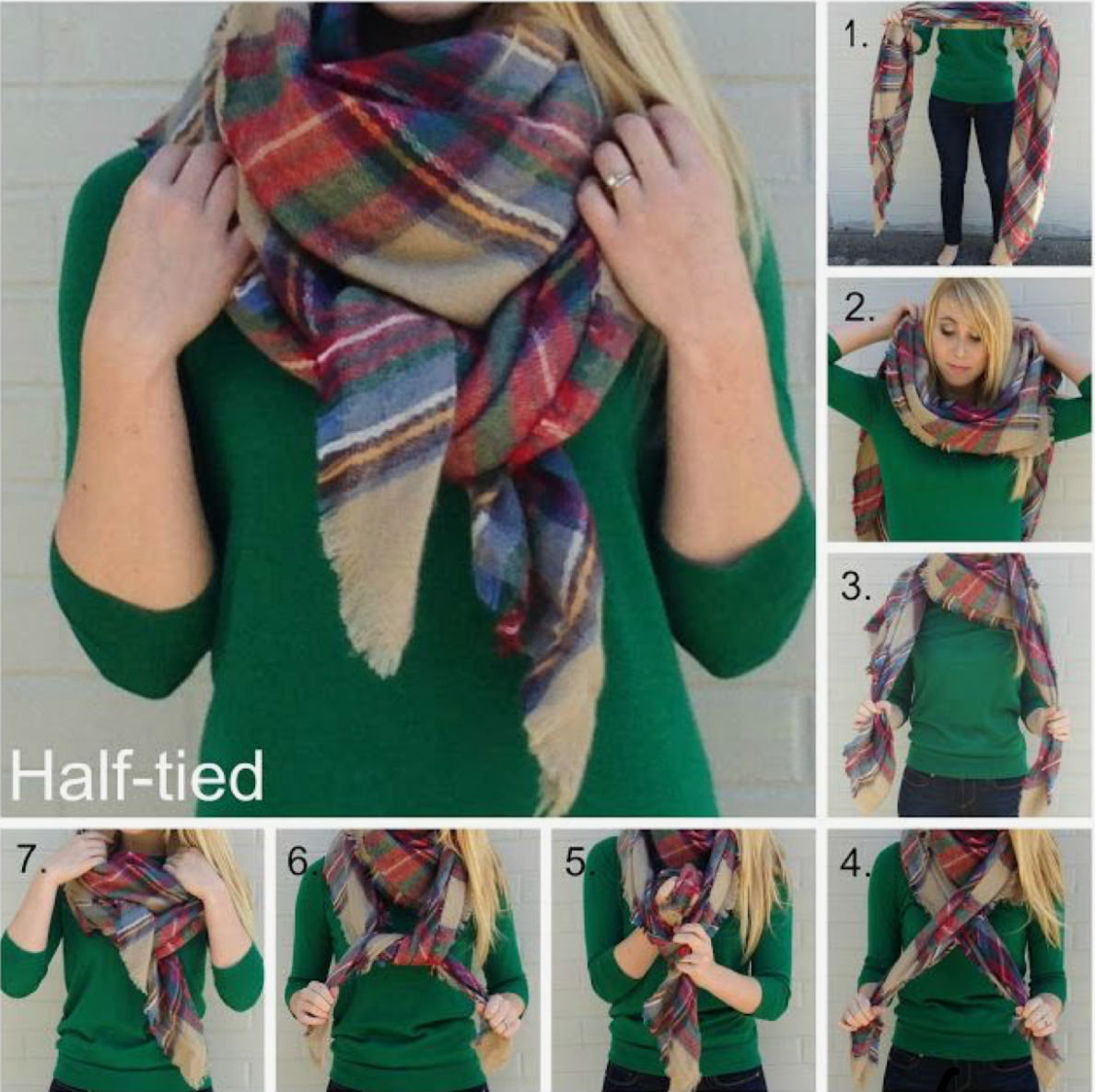 Ways To Wear a Shawl