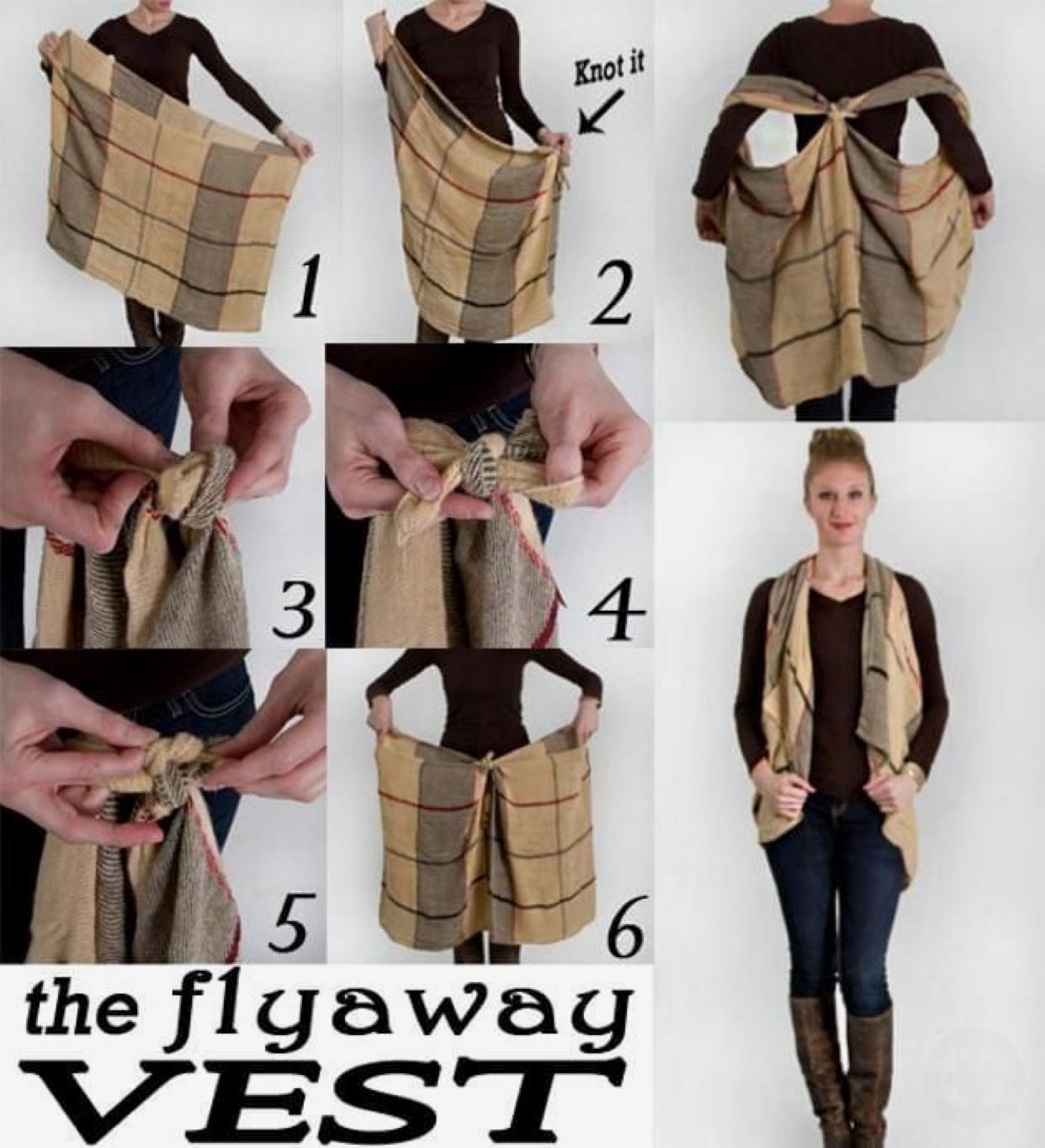 Ways To Wear a Shawl