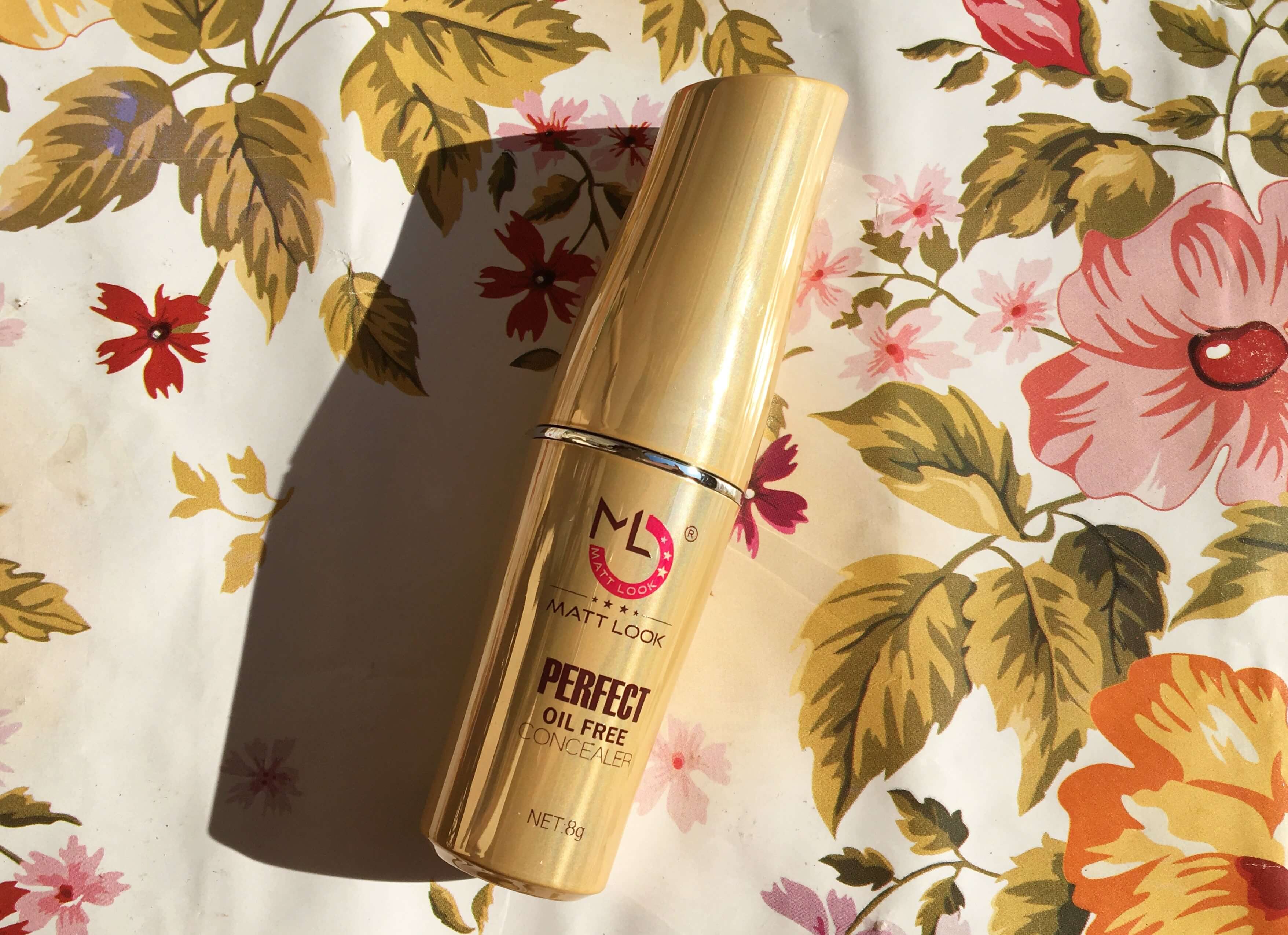 Matt Look Perfect Oil Free Concealer Review