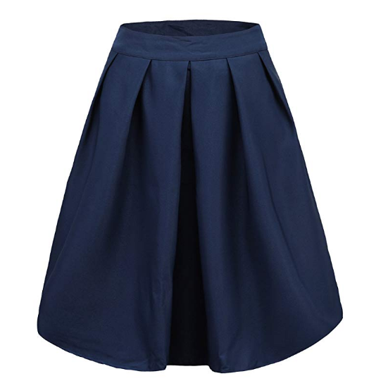 midi skirt for graduation