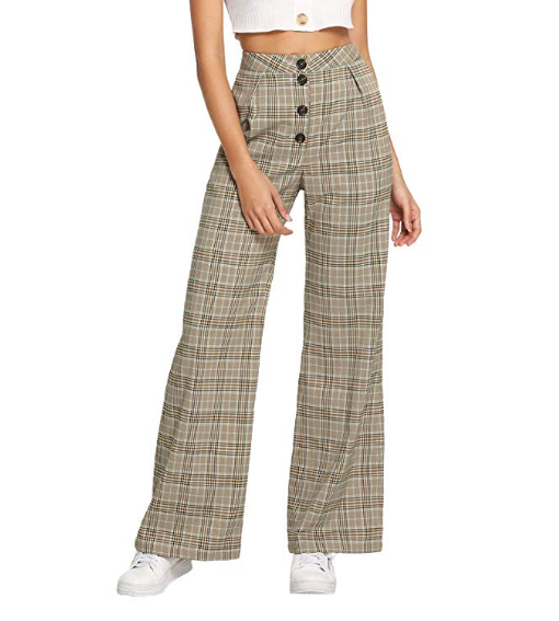 wide leg trousers for graduation guest