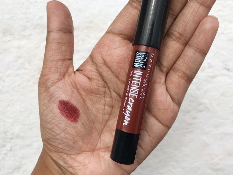 Maybelline Color Show Intense Crayon Dark Chocolate Review