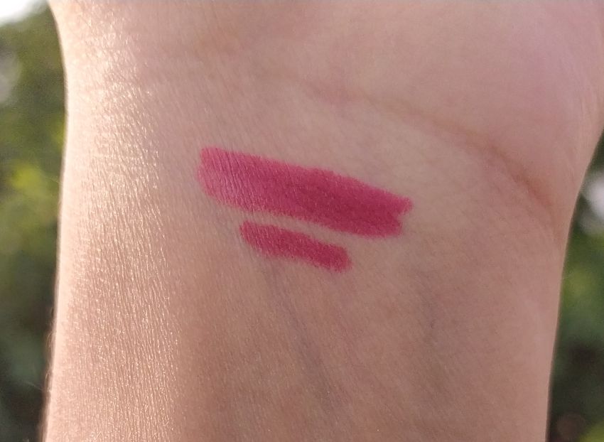 Nykaa So Matte Lipstick Cranberry Sangria Review Swatch