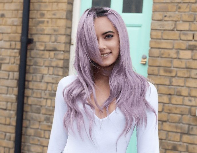 lilac hair