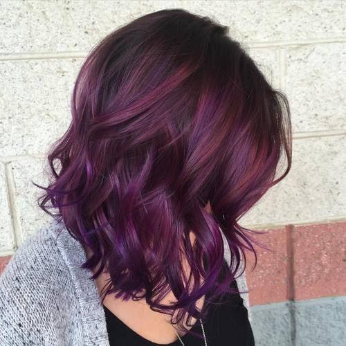 violet hair color