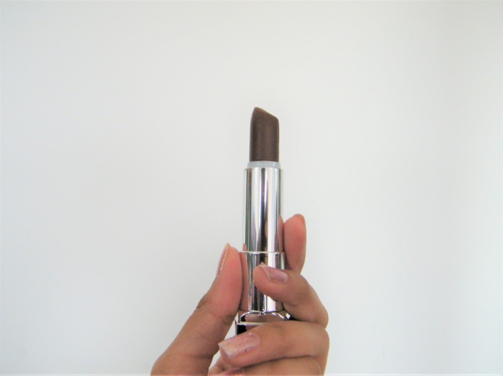 Maybelline Sensational Powder Matte Lipstick Walnut Review Swatch