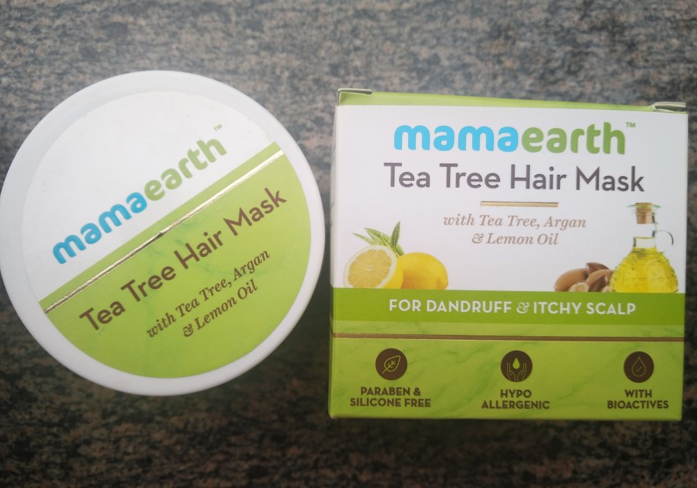 MamaEarth Tea Tree Hair Mask Review