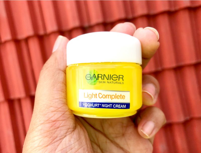 Garnier Light Complete Yoghurt Night Cream Review