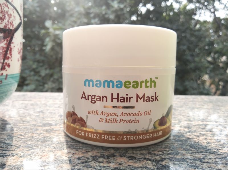 Mamaearth Argan Hair Mask Review