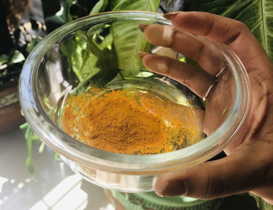 DIY Turmeric Face Scrub for Acne, Dark Spots & Scars