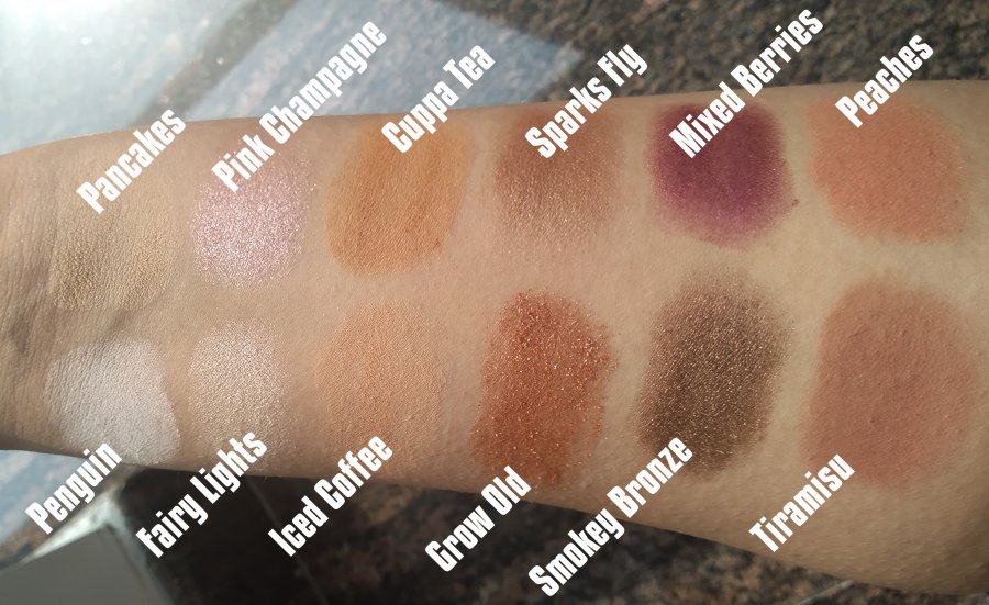 Makeup Revolution Soph X Eyeshadow Palette Swatches