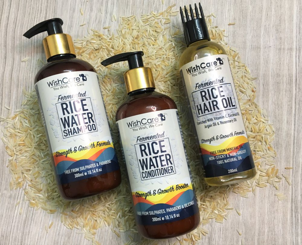 WishCare Fermented Rice Water Haircare Range Review