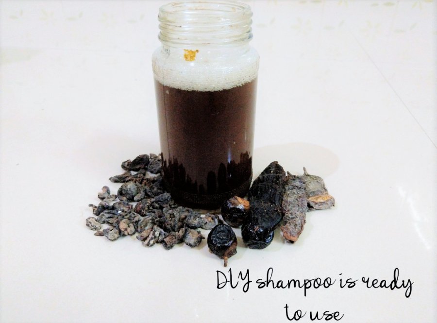 DIY Herbal Shampoo at home