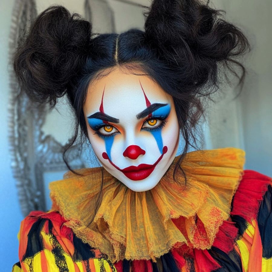 Clown Makeup Look