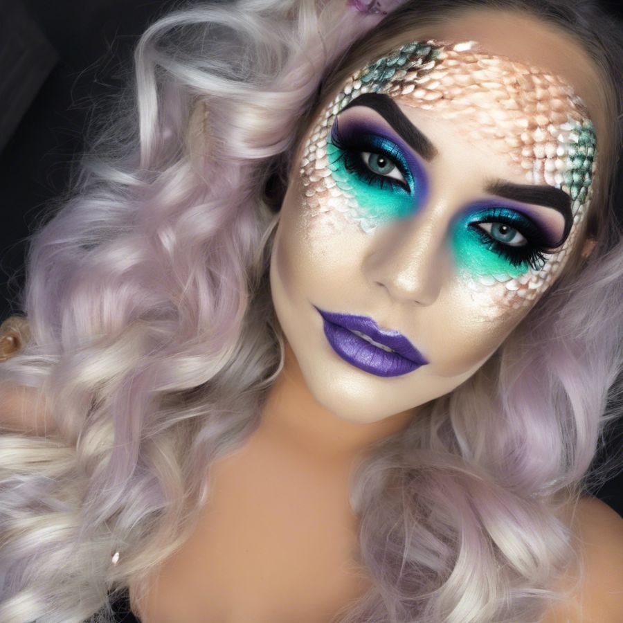 Mermaid Look for halloween