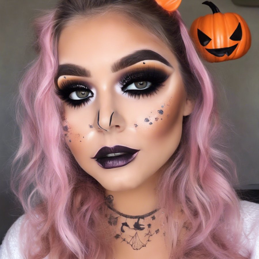 witch makeup look